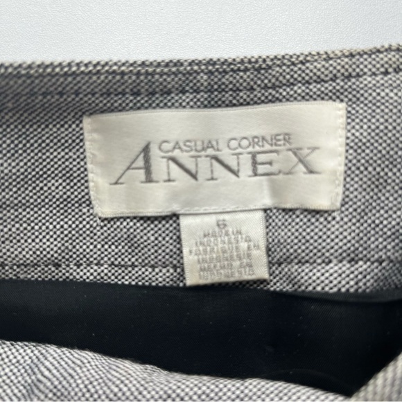 Casual Corner Annex Tweed Knee Length Pencil Skirt Medium 6 - Picture 8 of 10